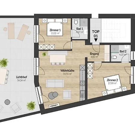 Appartement A Casa Turmalin *